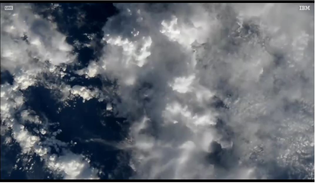 ISS
                              looking down LIVE